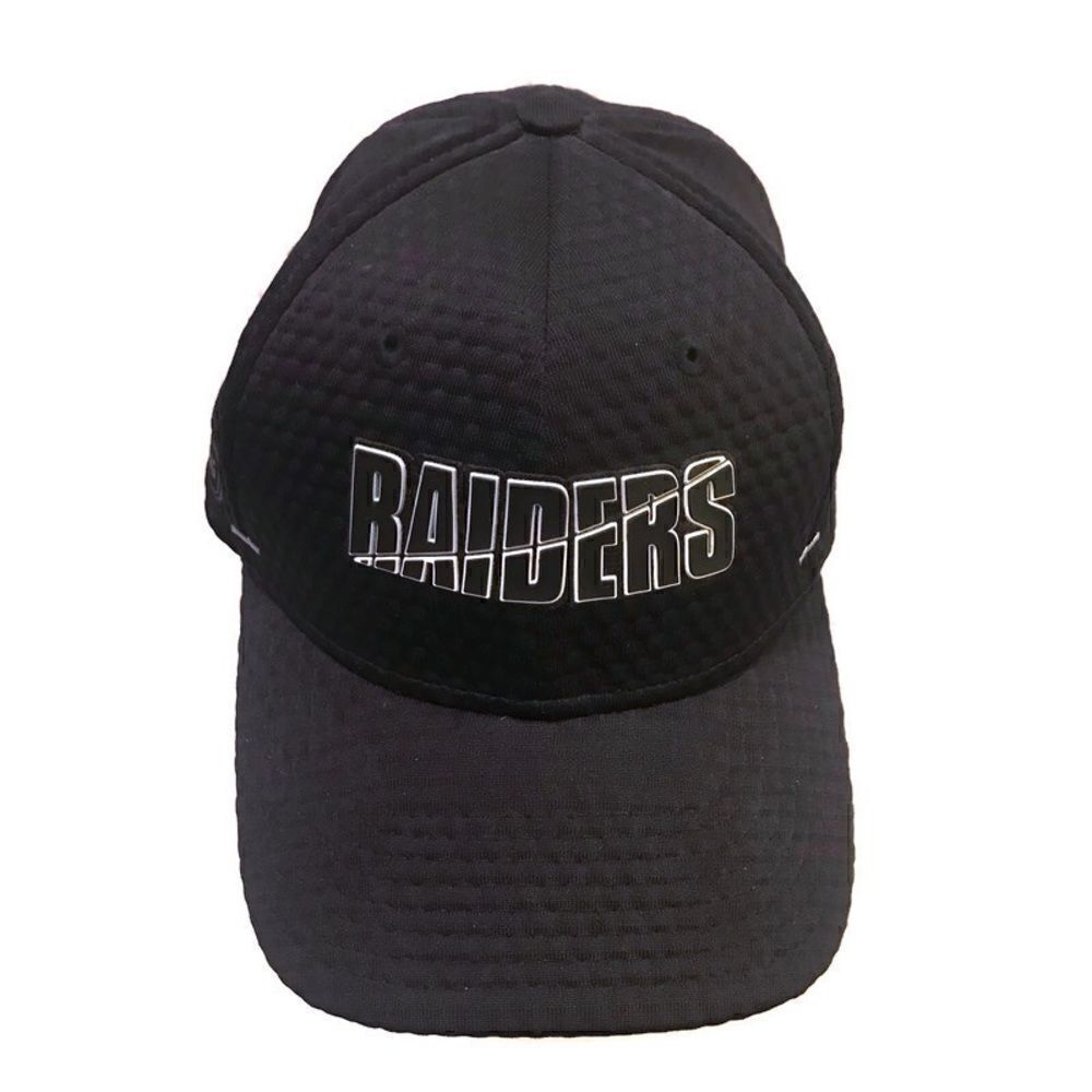New Era NFL Raiders training flex fit baseball cap M/L